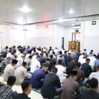 Sebagai Bentuk Empati, Kodaeral XIII Gelar Doa Bersama Untuk Prajurit Marinir Yang Gugur