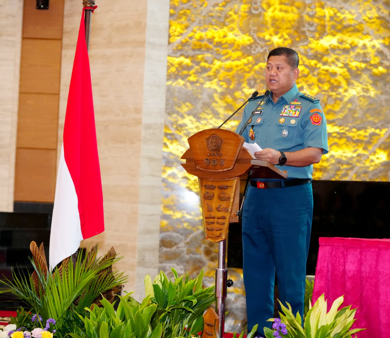 Irjen TNI Pimpin Penandatanganan Kontrak Pengadaan Barang/Jasa UO Mabes TNI TA 2026