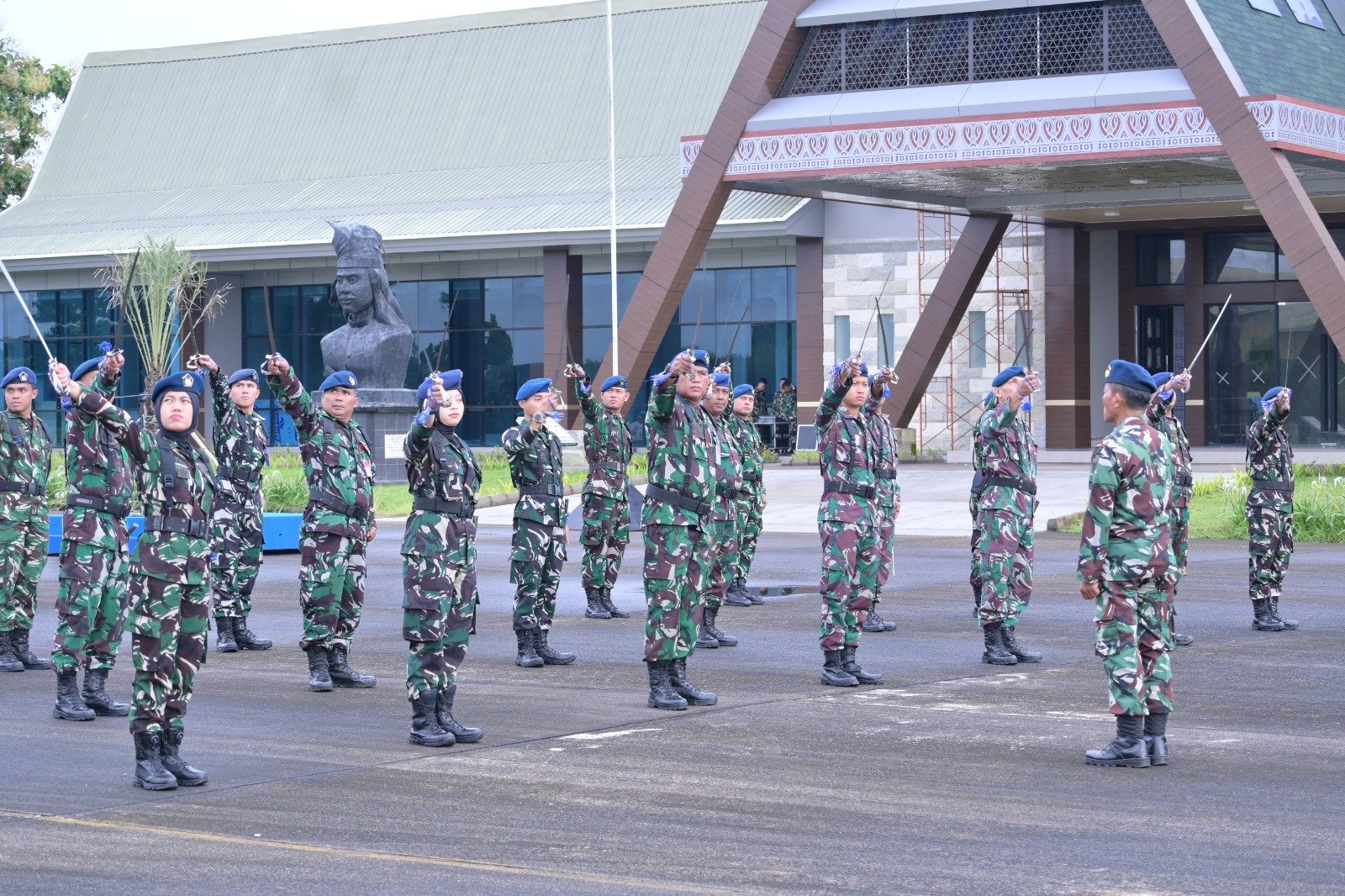 Pelihara Disiplin Dasar Prajurit, Lanud Sultan Hasanuddin Gelar Minggu Militer dengan Permildas Pelihara Disiplin Dasar Prajurit, Lanud Sultan Hasanuddin Gelar Minggu Militer dengan Permildas