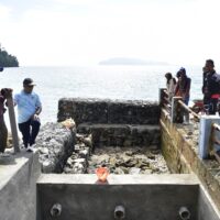 Komandan Kodaeral X Tinjau Sarpras Solusi Pengendalian Banjir Di  Perumahan Komplek Hamadi  Kodaeral X