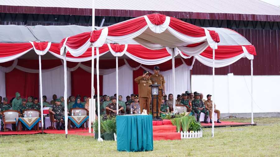 Wujudkan Sinergi Membangun Desa, TMMD Ke 127 Kodim 0808/Blitar Resmi Dibuka Di Gandusari