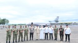 Danlanud Sultan Hasanuddin Sambut dan Hantar Kunjungan Kerja Wamenhan RI di Makassar