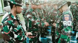 Cegah Judi Online, Pasi Intel Kodim 1505/Tidore Sidak HP Anggota Saat Apel Pagi