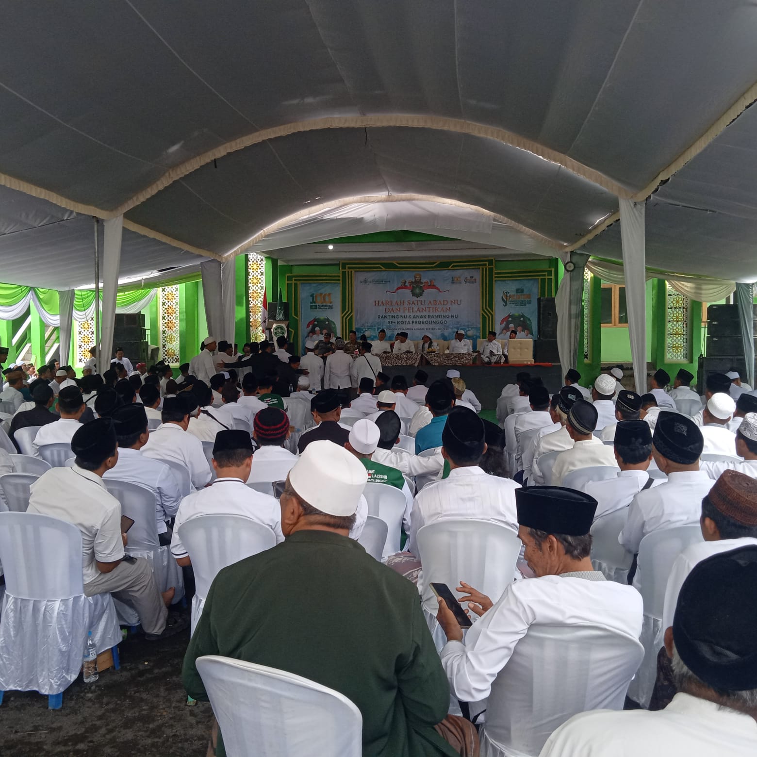 Pabung Kodim 0820/Probolinggo Mayor Inf Heri Hutomo Menghadiri Harlah Satu Abad NU Pabung Kodim 0820/Probolinggo Mayor Inf Heri Hutomo Menghadiri Harlah Satu Abad NU