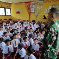 Babinsa Koramil 1002-06/Barabai Ajak Siswa Tolak Bullying di Lingkungan Sekolah