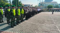 Danramil 0820-15/Pajarakan Kapten Cba Dandung Kusdiantoro Menghadiri Apel Gelar Pasukan Keselamatan Semeru 2026