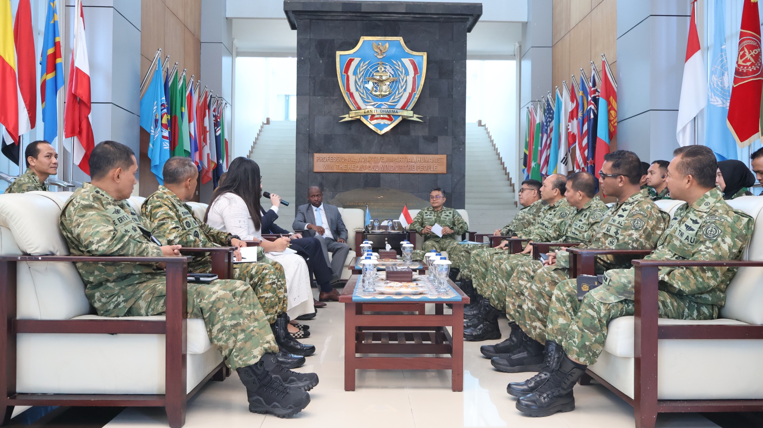 PMPP TNI Gelar Demonstrasi EHAT-IED Di Hadapan Delegasi UNMAS