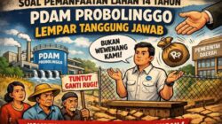 Tak Ada Perjanjian, Tak Ada Ganti Rugi? Pernyataan PDAM Probolinggo Picu Tanda Tanya