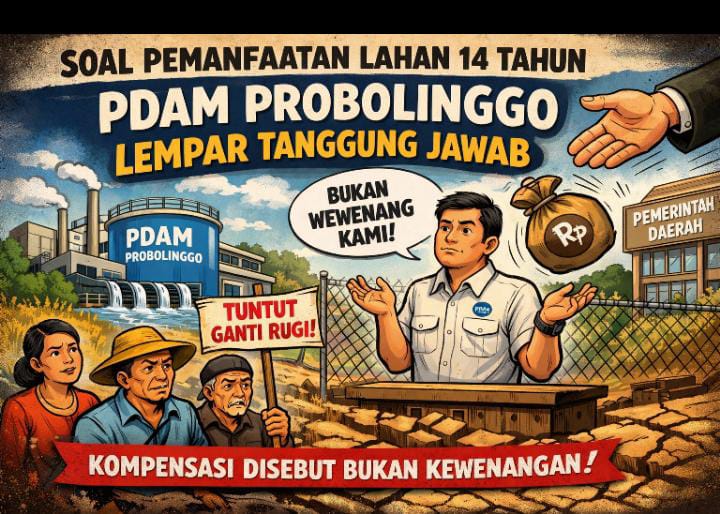 Tak Ada Perjanjian, Tak Ada Ganti Rugi? Pernyataan PDAM Probolinggo Picu Tanda Tanya