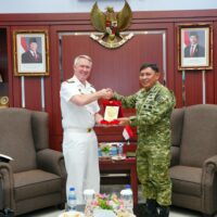 Asops Panglima TNI Terima Courtesy Call Kepala Operasi Gabungan Australia