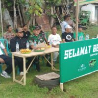 Koramil Wonoasih Dampingi Pembukaan Turnamen Sepak Bola U-45 di Lapangan Istora