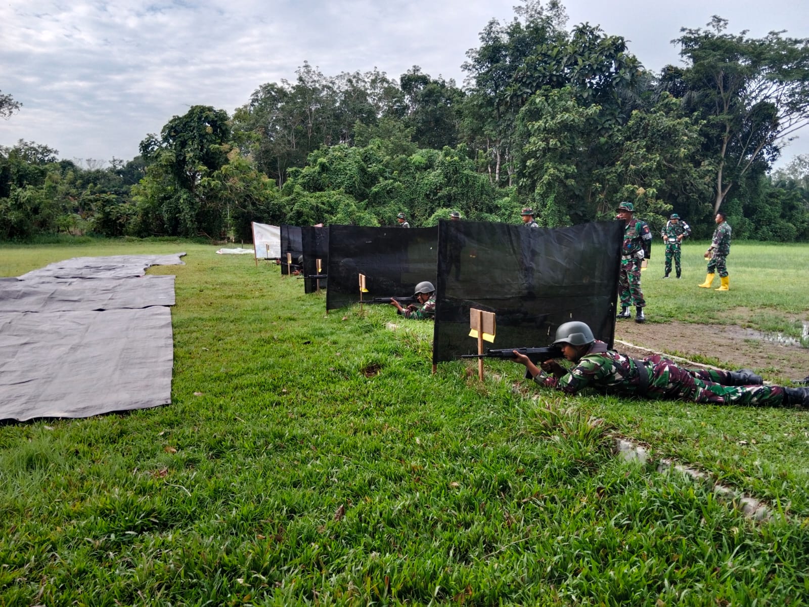 Utamakan Keamanan, Kodim 1002/HST Gelar Latihan Menembak Triwulan I