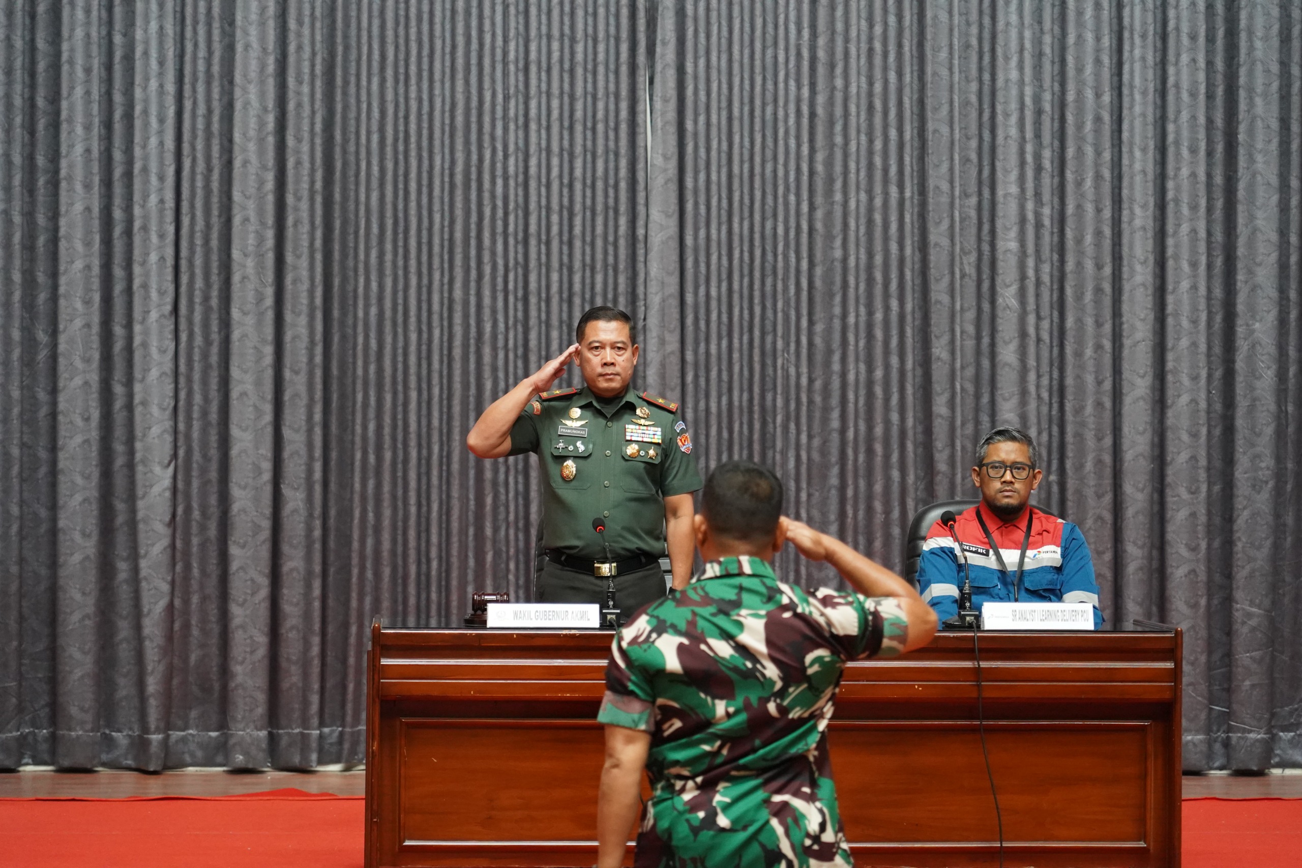 Wagub Akmil Buka Pelatihan Wasbang dan Bela Negara Pertamina Tahun 2026