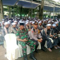 Kasrem 083/BDJ Letkol Inf Rahmat Cahyo Dinarso Hadiri Agenda Religi di Ponpes Riyadlus Sholihin, TNI Dekat dengan Santri