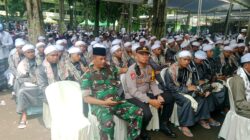 Kasrem 083/BDJ Letkol Inf Rahmat Cahyo Dinarso Hadiri Agenda Religi di Ponpes Riyadlus Sholihin, TNI Dekat dengan Santri