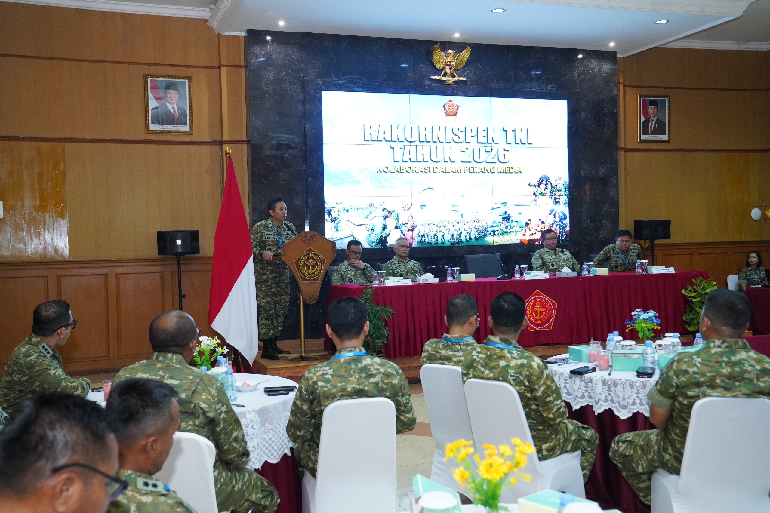 Rakornispen TNI 2026 Perkuat Silaturahmi dan Kolaborasi Hadapi Perang Informasi Rakornispen TNI 2026 Perkuat Silaturahmi dan Kolaborasi Hadapi Perang Informasi