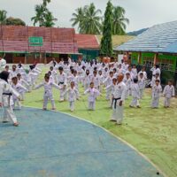 Serma Abdul Hamid Jadi Tim Penguji UKT Karatedo, Diikuti Peserta dari Empat Kabupaten