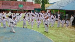 Serma Abdul Hamid Jadi Tim Penguji UKT Karatedo, Diikuti Peserta dari Empat Kabupaten