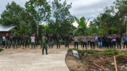 Apel Pagi Jadi Kunci Sukses Pelaksanaan Sasaran Fisik TMMD Wiltas Ke-127