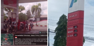 Menyoal Skandal BBM Subsidi di SPBU 54.684.33 Muncar, Rakyat Antre—Tengkulak Berpesta? Menyoal Skandal BBM Subsidi di SPBU 54.684.33 Muncar, Rakyat Antre—Tengkulak Berpesta?