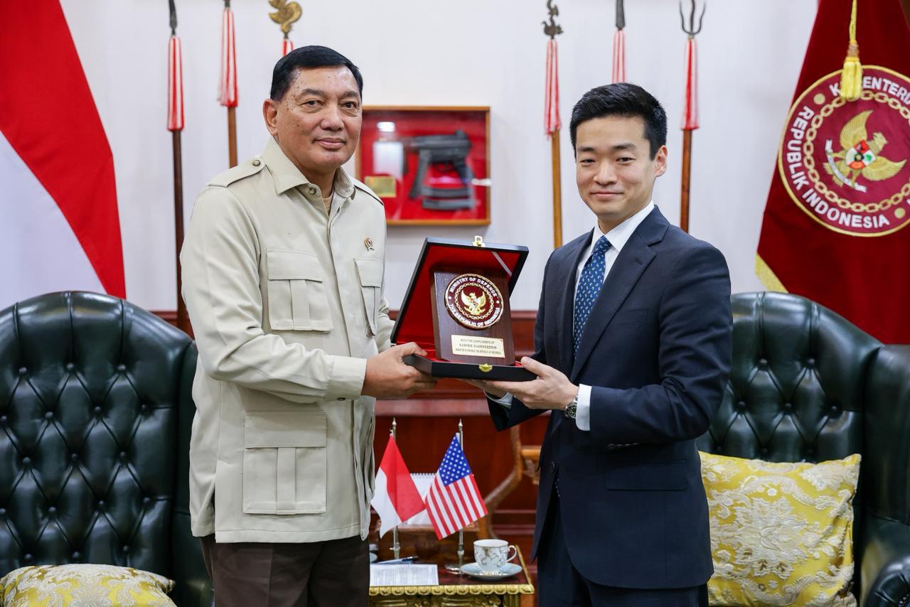 Panglima TNI Dampingi Menhan RI Terima Wamenhan AS Bidang Pertahanan Indo-Pasifik