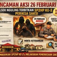 Didesak Aksi Massa, Kapolsek Nguling Buka Suara: SP2HP Kedua Langsung Terbit, Minta Tak Perlu Demo