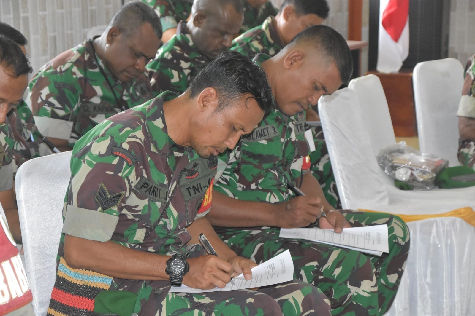 Optimalkan Data Teritorial, Kodim 1710/Mimika Terima Tim Pulsaji Data Satkowil Pusterad Optimalkan Data Teritorial, Kodim 1710/Mimika Terima Tim Pulsaji Data Satkowil Pusterad