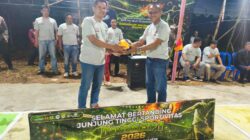 Kodim 1002/HST Gelar Turnamen Bola Voli Dandim Cup I 2026 di Batang Alai Utara