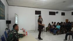 Satgas TMMD Ke-127 Kodim 1514/Morotai Gelar Penyuluhan Antikorupsi dan Pertanian di Desa Darame