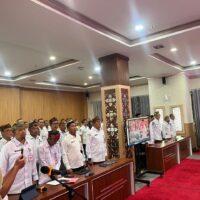 Cuaca Ekstrem, Pabung Kodim 0820/Probolinggo Mayor Inf Heri Hutomo Mengikuti Rakor Dengan Jajaran Forkopimda