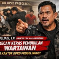 Aksi Brutal di Kantor DPRD Probolinggo, Direktur LSM Macan Kumbang Minta APH Bertindak Tegas