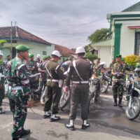 Ratusan Prajurit Kodim Probolinggo Mengikuti Jalan nya Ops Gaktib Dan Ops yustisi Citra Wira Clurit Tahun 2026