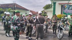 Ratusan Prajurit Kodim Probolinggo Mengikuti Jalan nya Ops Gaktib Dan Ops yustisi Citra Wira Clurit Tahun 2026