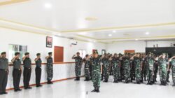 Dandim 1710/Mimika Pimpin Tradisi Korps Pindah Satuan dan Purna Tugas Prajurit