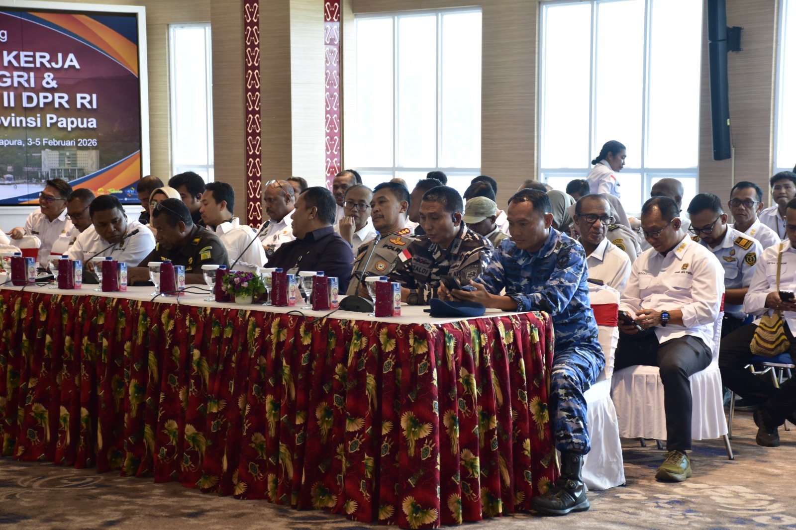 Kodaeral X TNI AL Turut Bersinergi Dorong Percepatan Pembangunan Perbatasan di Papua