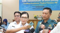 TNI Dukung Program Pemerintah, Wakapuskes TNI Tinjau Pelaksanaan CKG di FKTP Mabes TNI