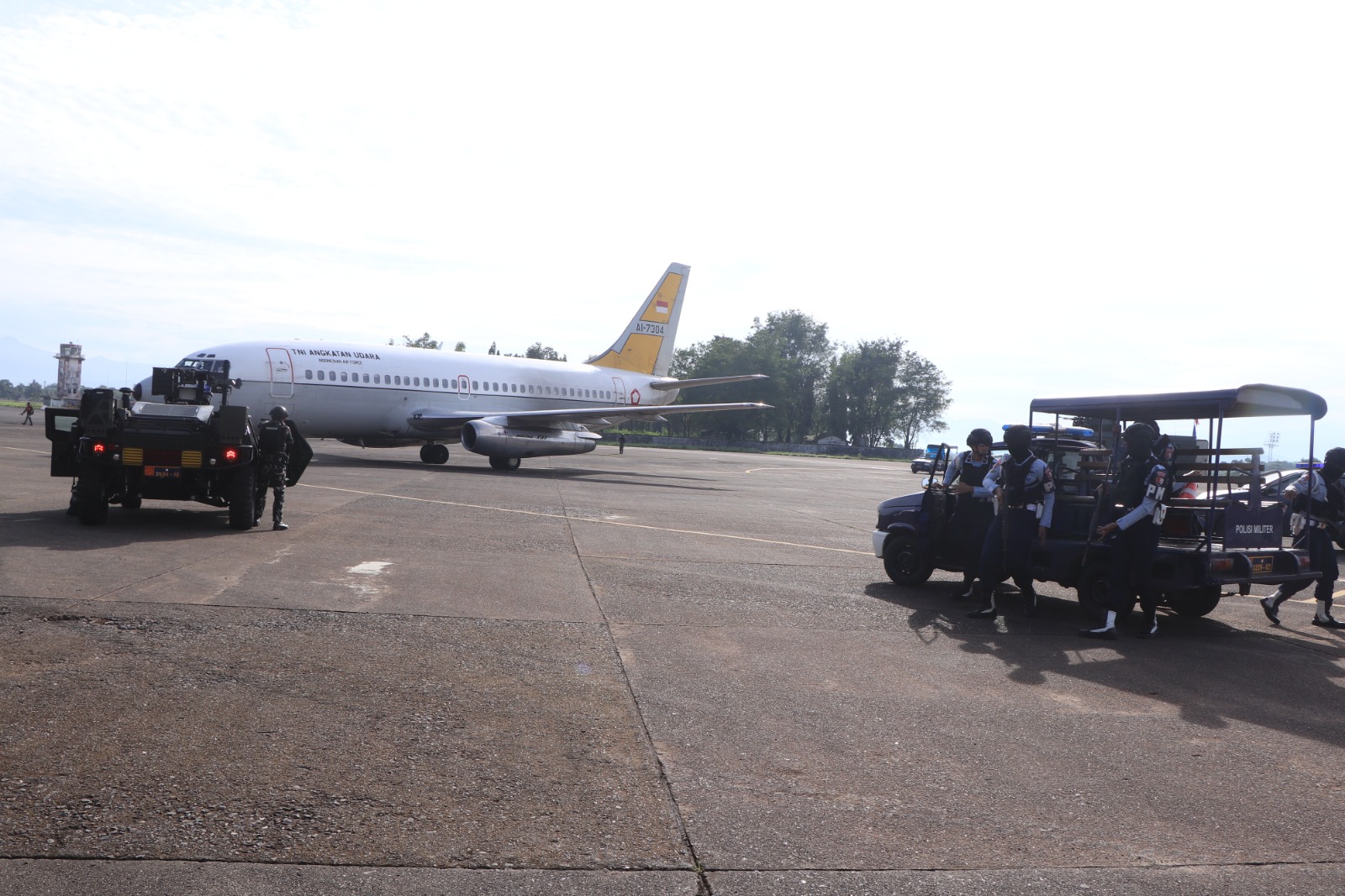 Lanud Sultan Hasanuddin Gelar Latihan Penanganan Pasca Force Down, Tingkatkan Interoperabilitas Opsgakkumpamwilud