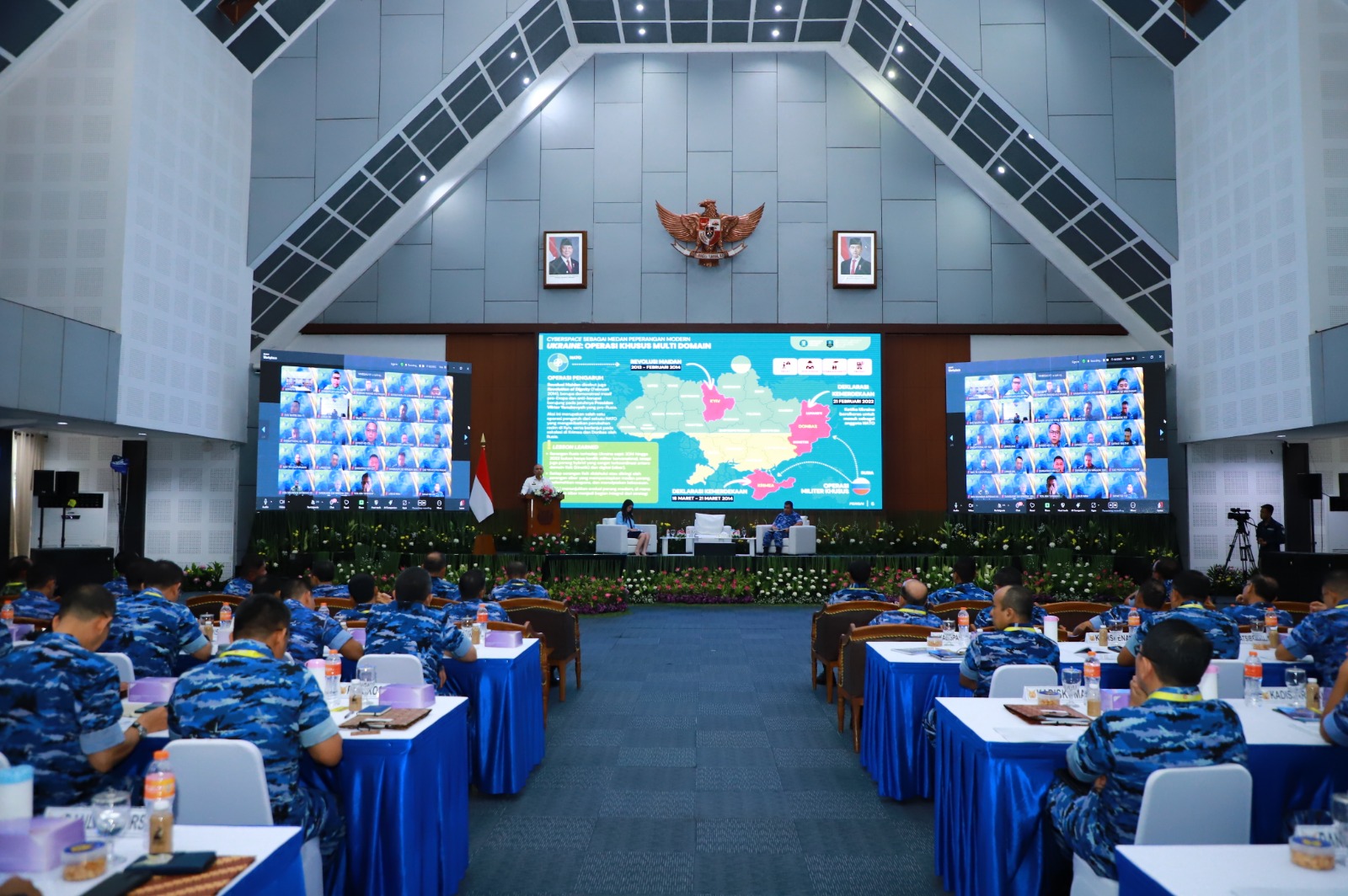 Komandan Lanud Sultan Hasanuddin Ikuti Rapim TNI AU TA 2026