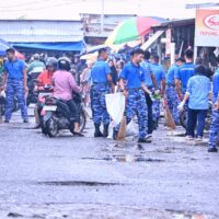 Gerakan Indonesia ASRI, Personel Lanud Sultan Hasanuddin Bersihkan Kawasan Terminal dan Pasar Daya