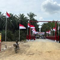 TNI Rampungkan Jembatan Bailey Alue Leuhob Aceh Utara, Akses Tiga Kecamatan Kembali Terhubung