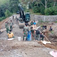 TNI AD Percepat Pemulihan Pascabencana, Infrastruktur Vital di Permata Capai 60 Persen