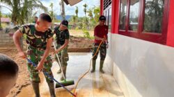 TNI AD Percepat Pemulihan Sekolah Terdampak Bencana di Tapanuli Tengah