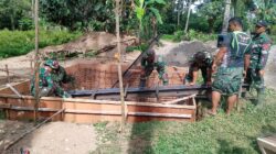 TNI AD Percepat Pembangunan Jembatan Gantung di Lima Puluh Kota, Akses Warga Segera Pulih