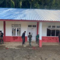 Satgas Gulbencal TNI AD Percepat Pemulihan SMPN 26 Takengon, Pastikan Sekolah Segera Kembali Digunakan