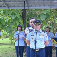 Bangun Lingkungan Aman, Nyaman dan Tentram, Danlanud Sultan Hasanuddin Resmikan Pos Pengamanan Komplek Catalina