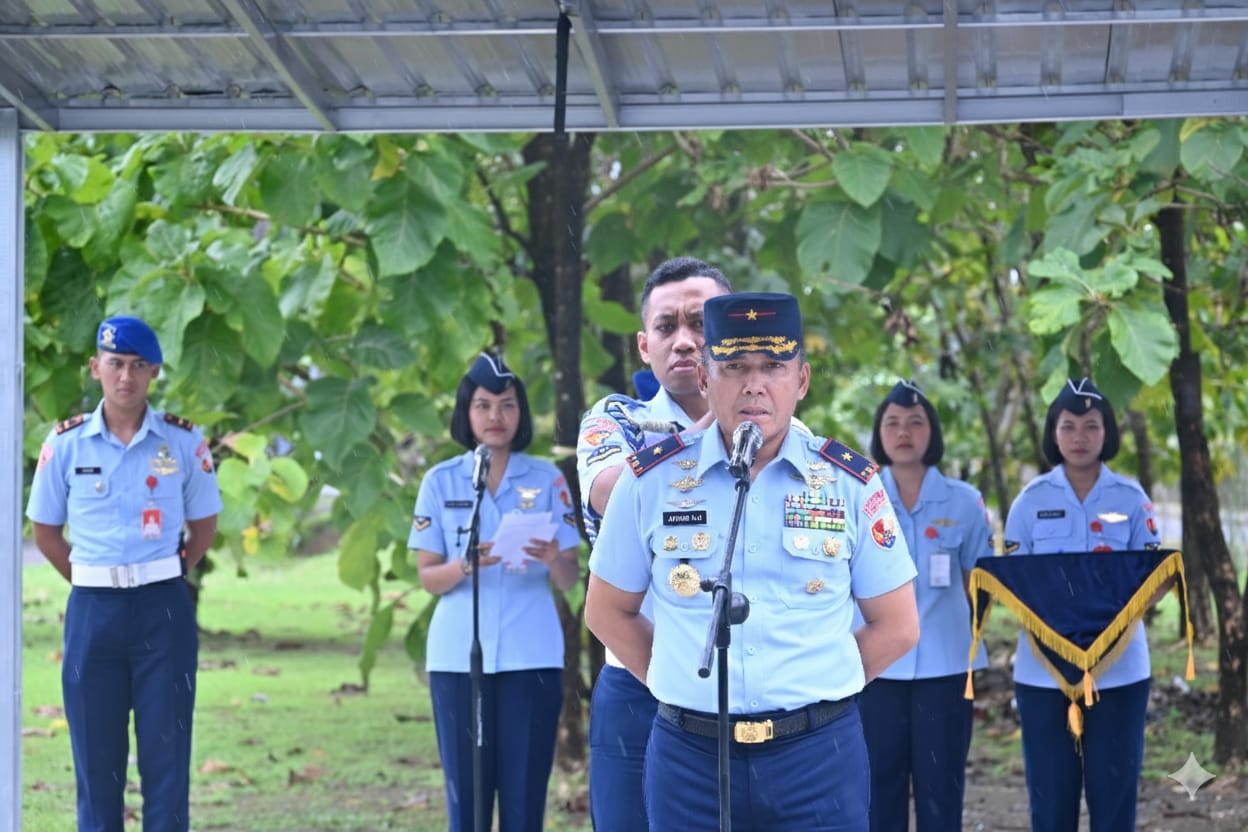 Bangun Lingkungan Aman, Nyaman dan Tentram, Danlanud Sultan Hasanuddin Resmikan Pos Pengamanan Komplek Catalina