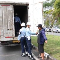 Satpom Lanud Sjamsudin Noor Gelar Operasi Gaktib Gabungan, Perketat Pengawasan Kendaraan di Bandara Internasional