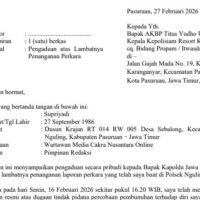 Kasus Pengancaman Wartawan di Pasuruan Mandek, Pelapor Adukan Penyidik ke Propam dan Ombudsman RI