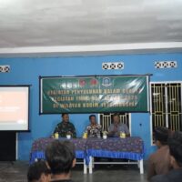Satgas TMMD Ke-127 Kodim 1514/Morotai Gelar Penyuluhan Bahaya Radikalisme dan Kesehatan di Daruba Pantai