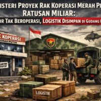 Proyek Rak Koperasi Merah Putih Ratusan Miliar Dipertanyakan: Kantor Perusahaan Tak Beroperasi, Barang Disimpan di Gudang Militer